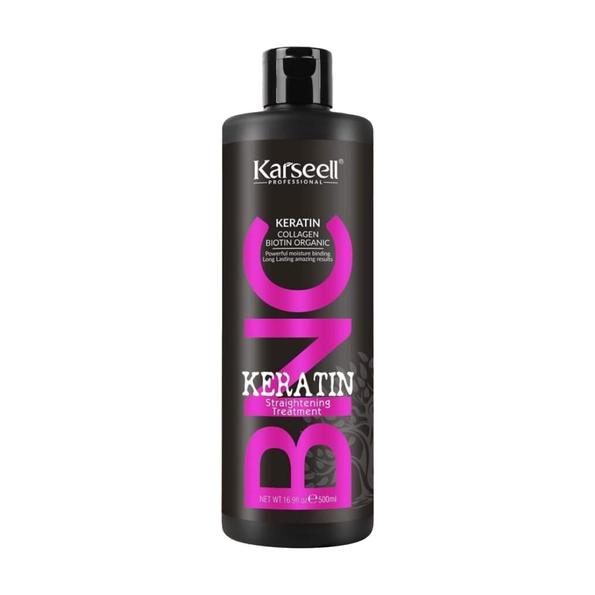 Розгладжувальна маска для волосся Karseell BNC Keratin Collagen Straightening Treatment, 500 мл
